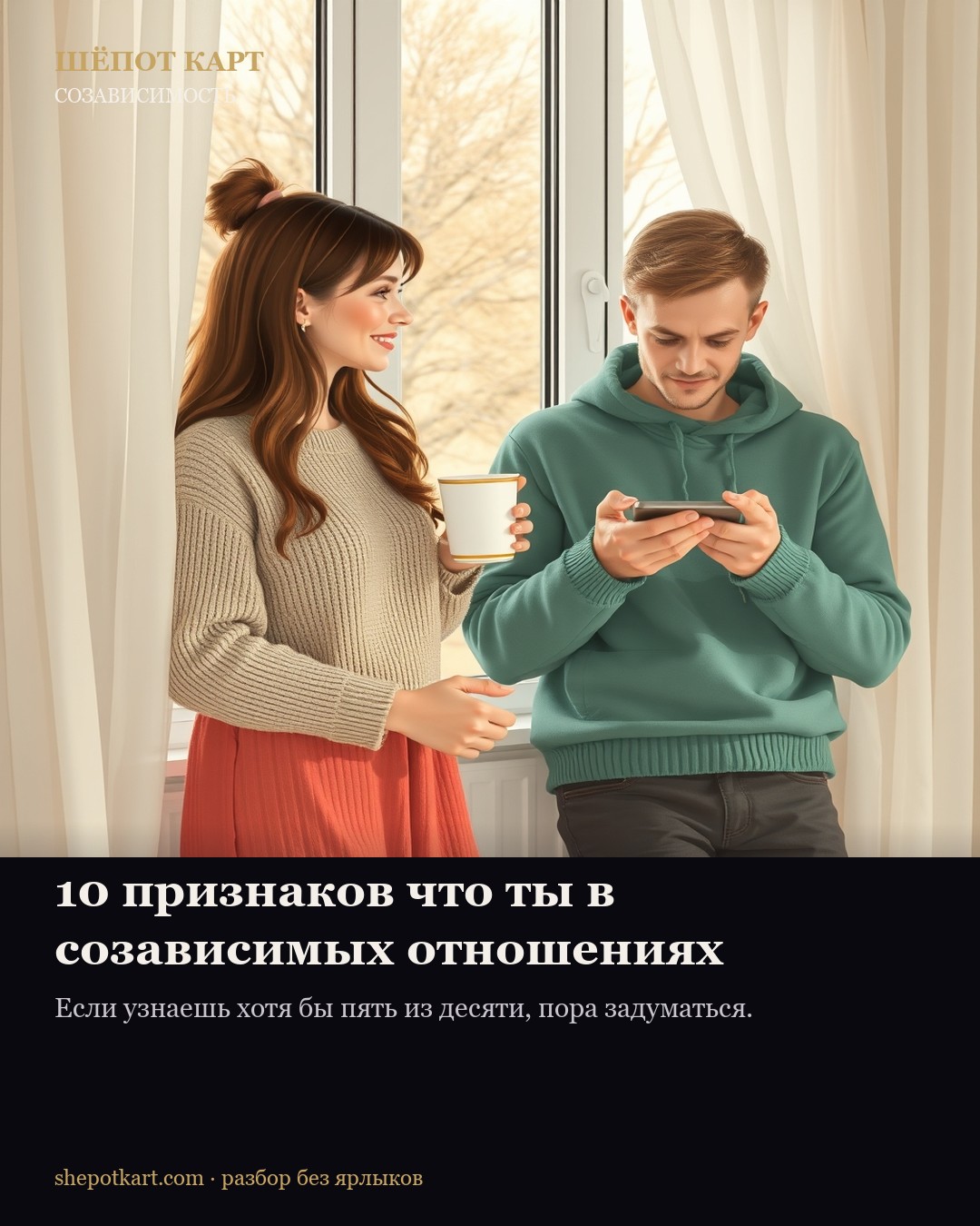 10 признаков что ты в созависимых отношениях