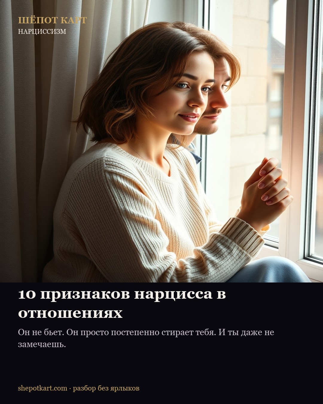 10 признаков нарцисса в отношениях