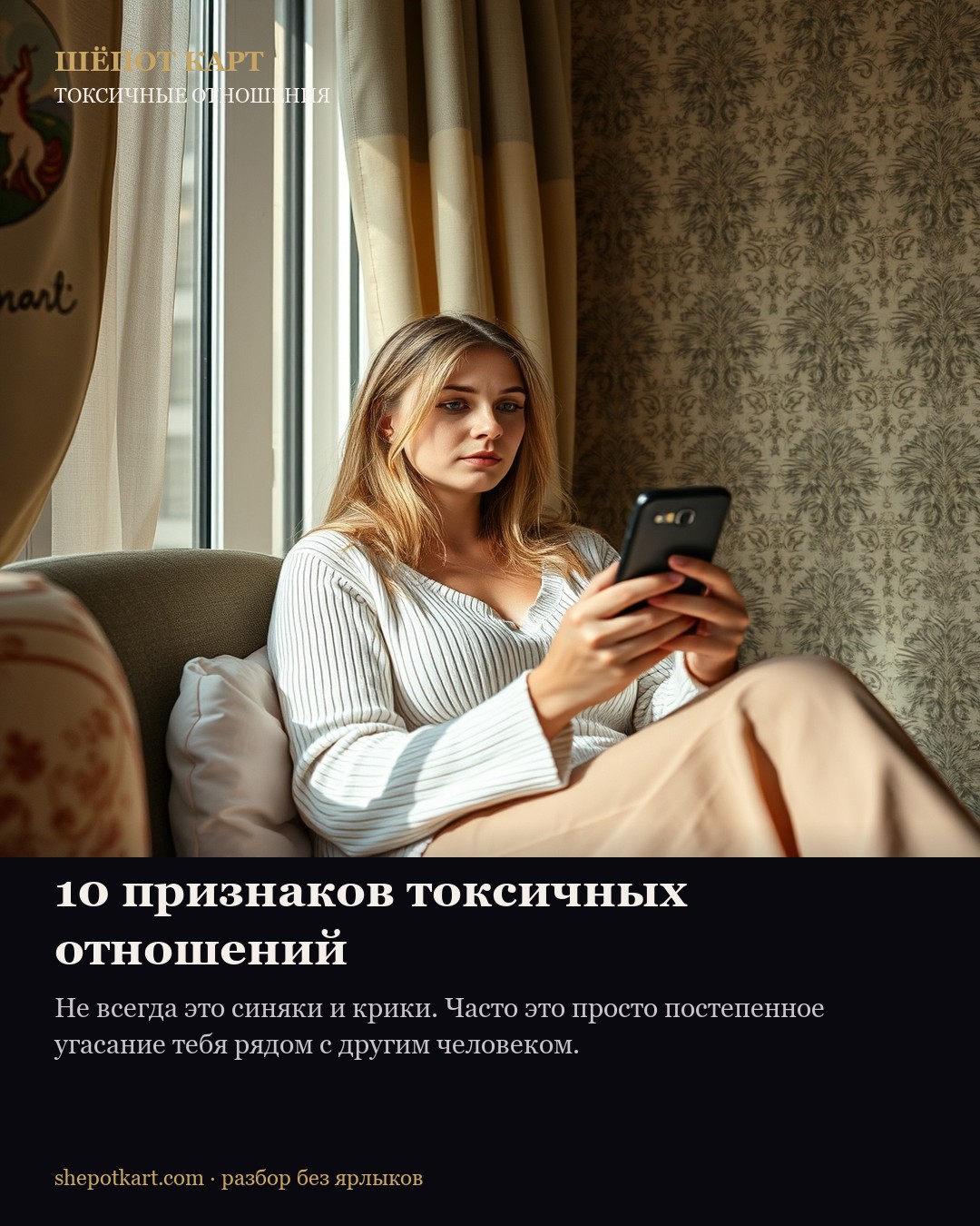 10 признаков токсичных отношений