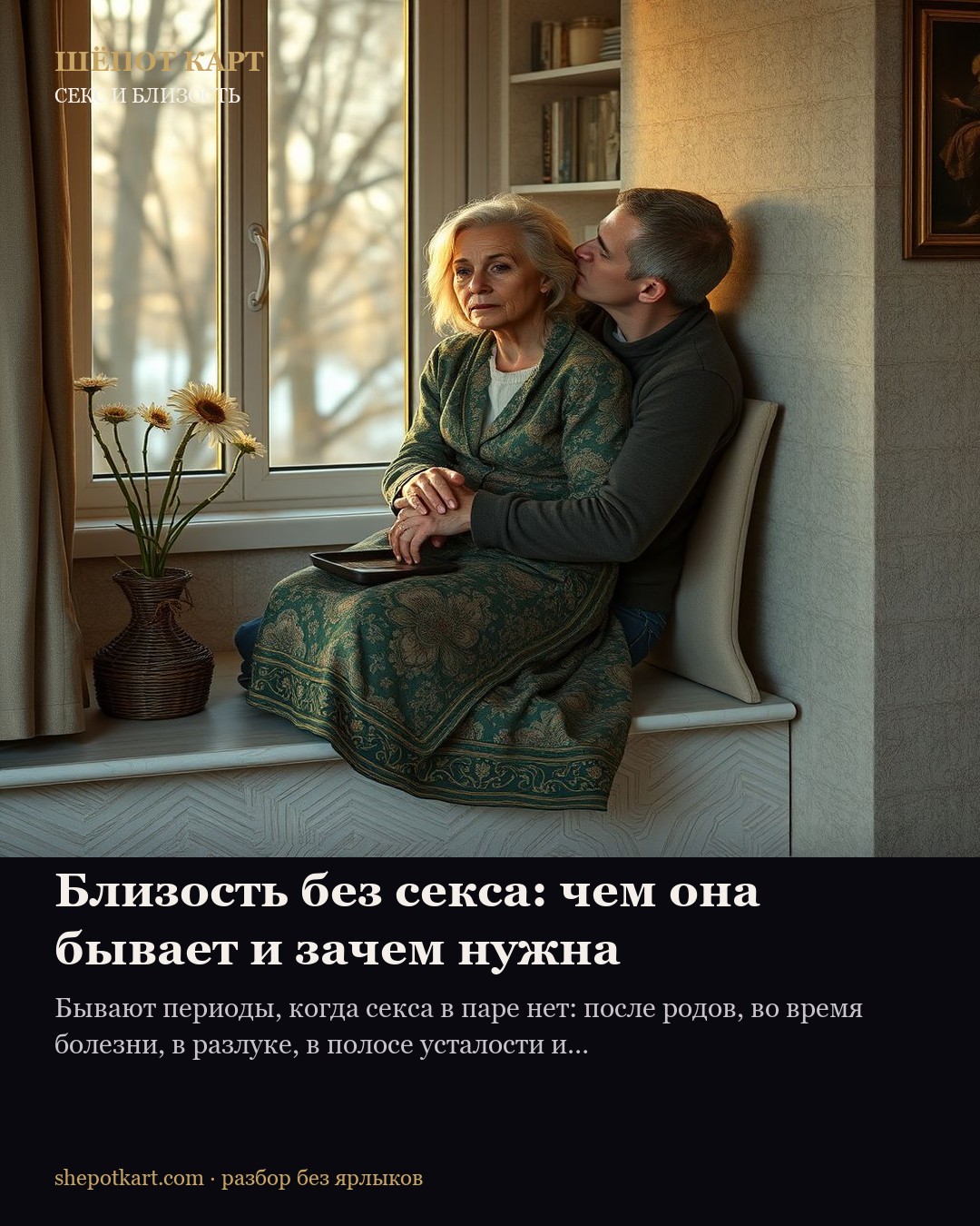 Близость без секса: чем она бывает и зачем нужна
