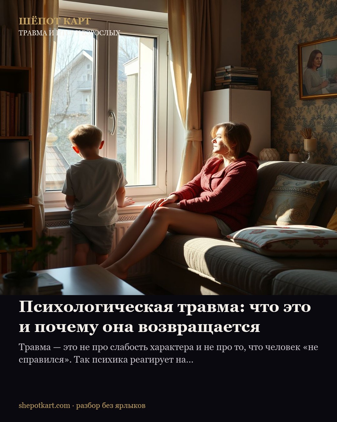 Психологическая травма: что это и почему она возвращается