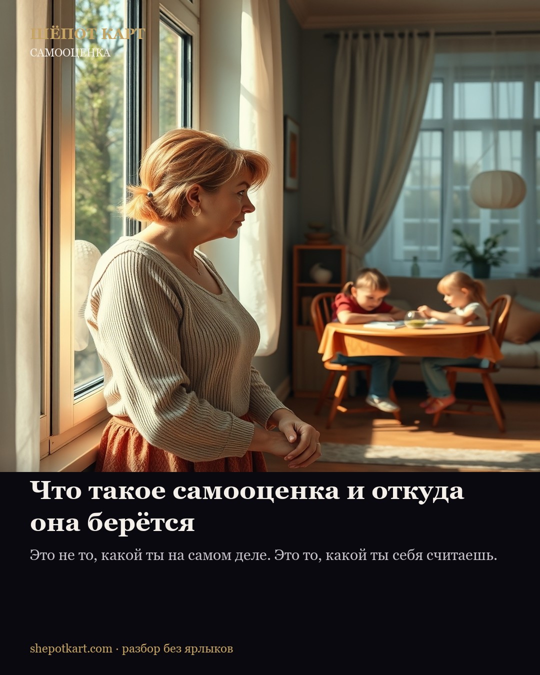 Что такое самооценка и откуда она берётся