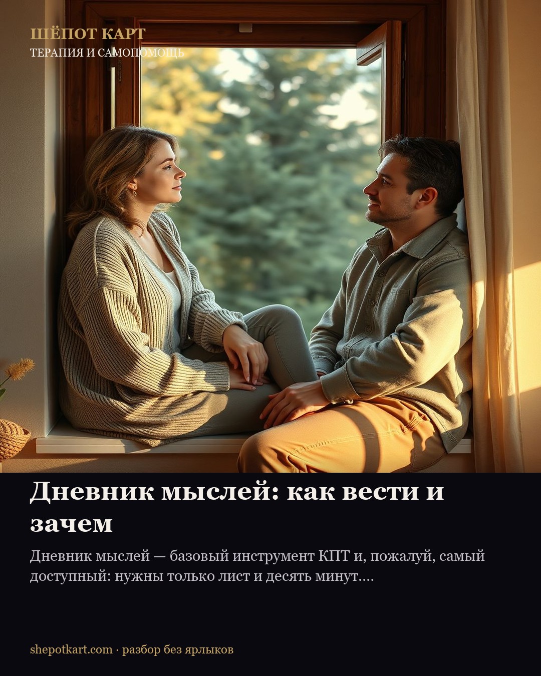 Дневник мыслей: как вести и зачем