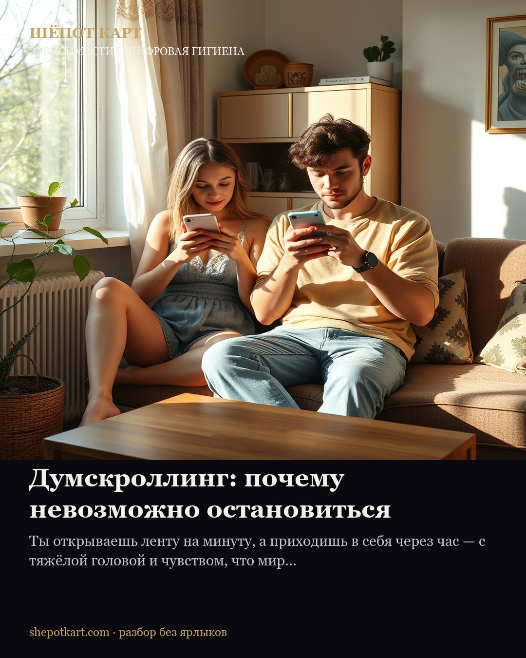 Думскроллинг: почему невозможно остановиться