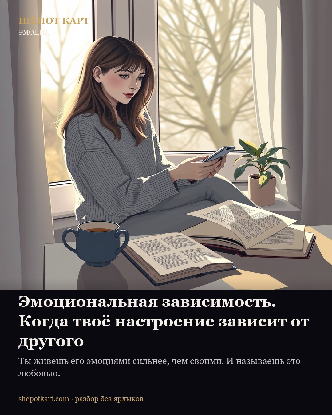 Эмоциональная зависимость. Когда твоё настроение зависит от другого