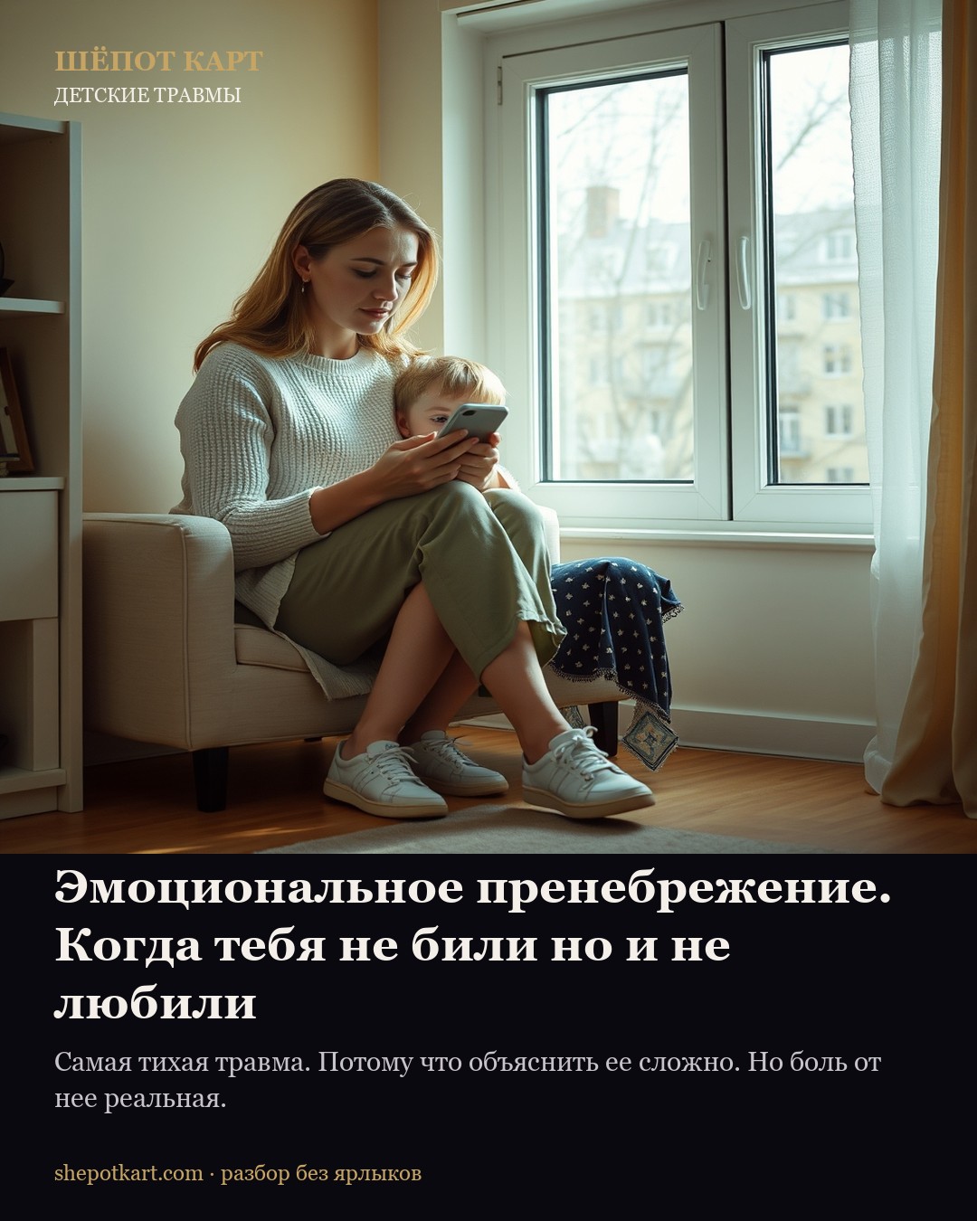 Эмоциональное пренебрежение. Когда тебя не били но и не любили