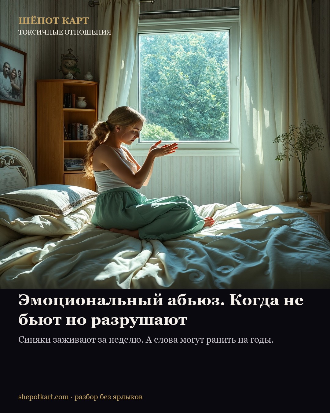 Эмоциональный абьюз. Когда не бьют но разрушают