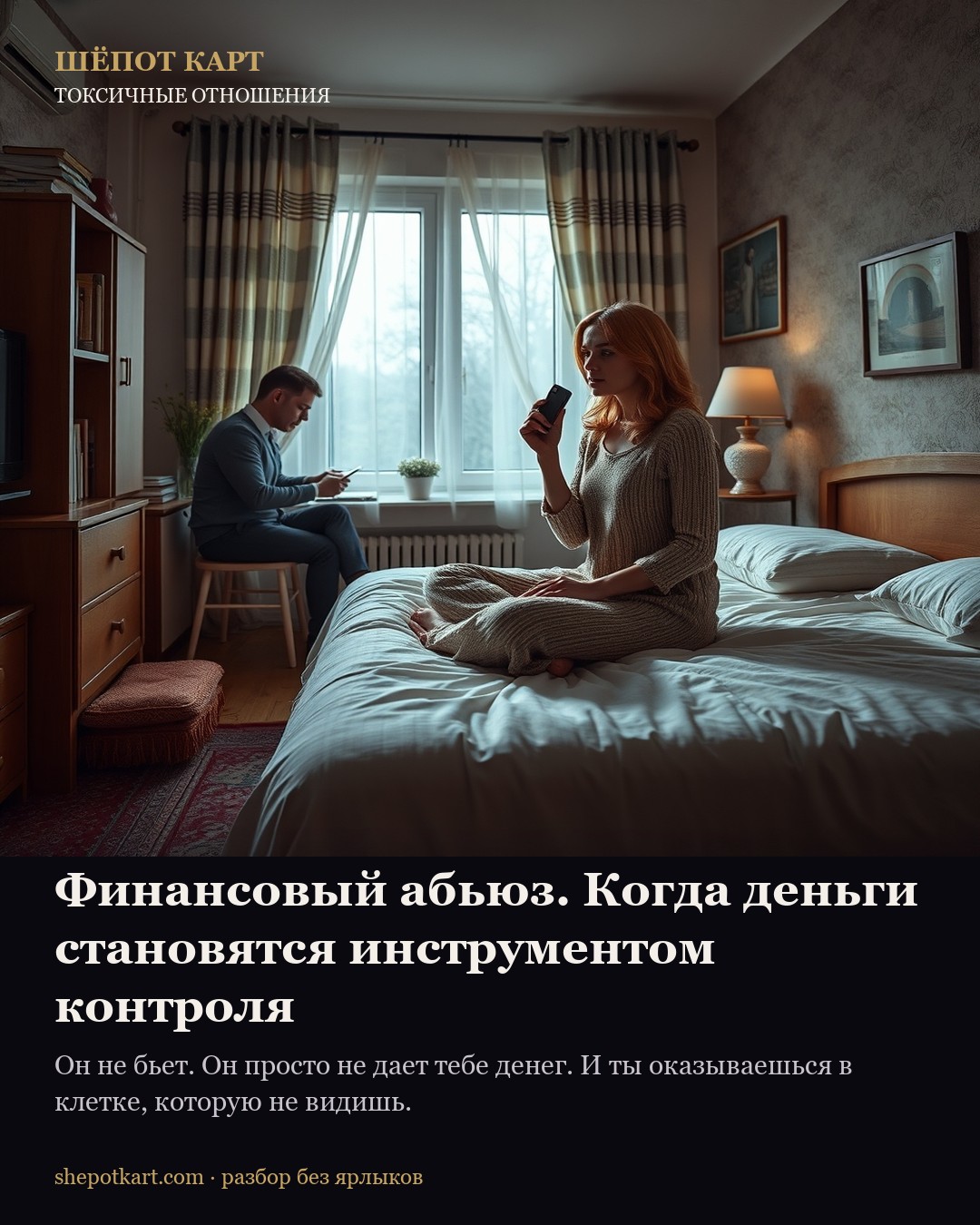 Финансовый абьюз. Когда деньги становятся инструментом контроля