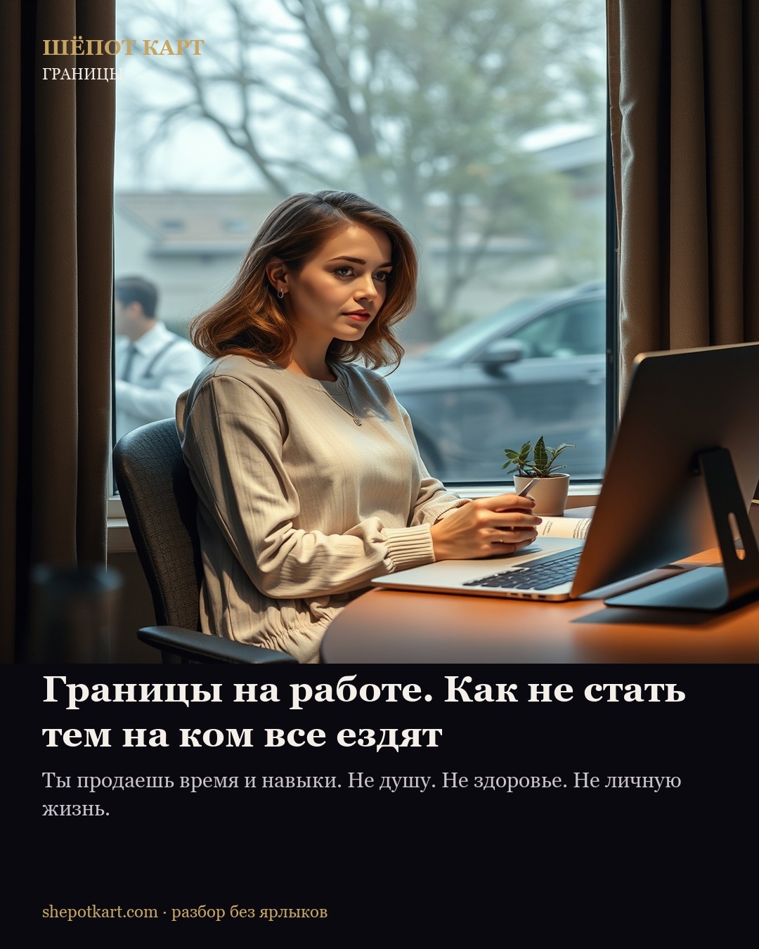 Границы на работе. Как не стать тем на ком все ездят