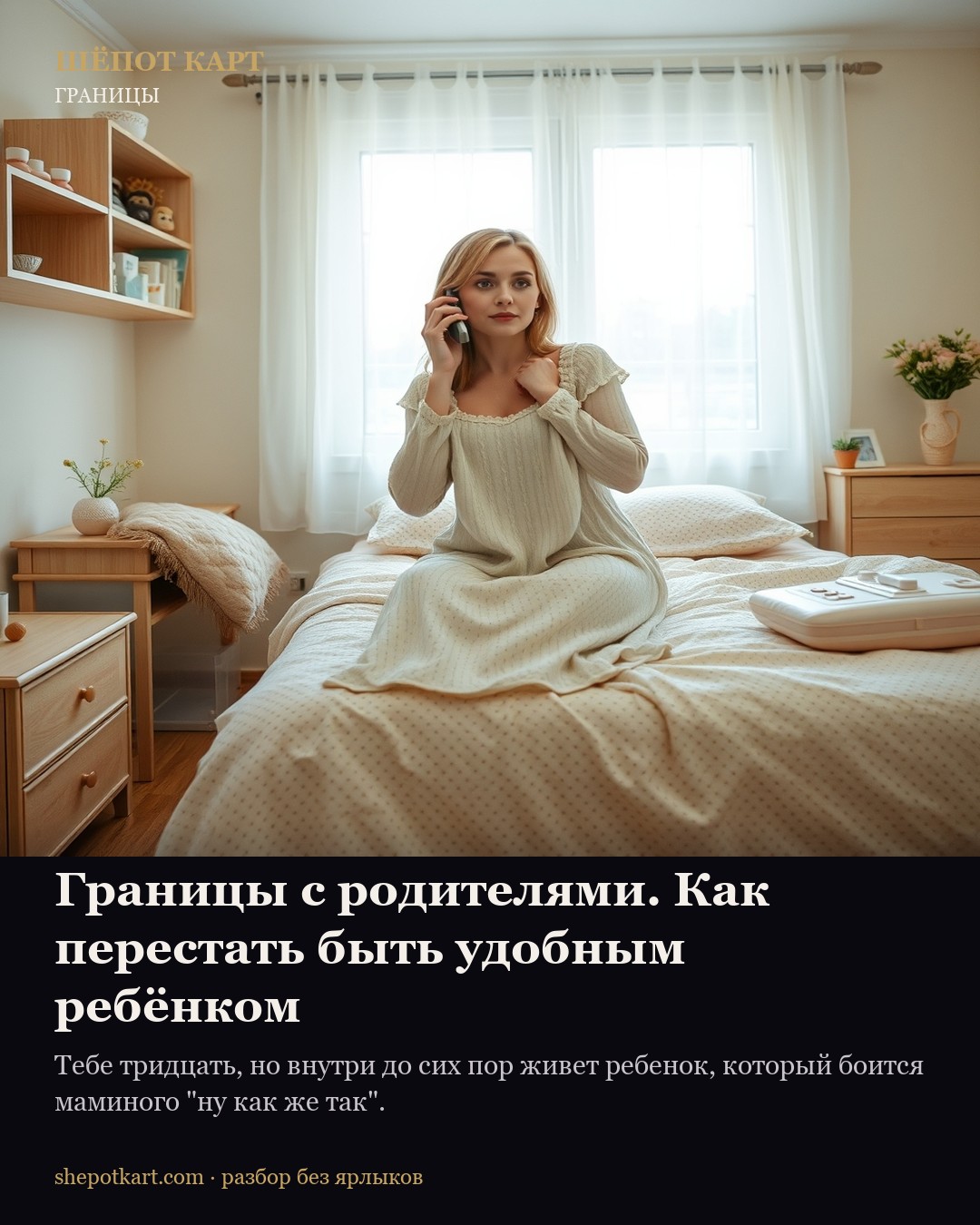Границы с родителями. Как перестать быть удобным ребёнком