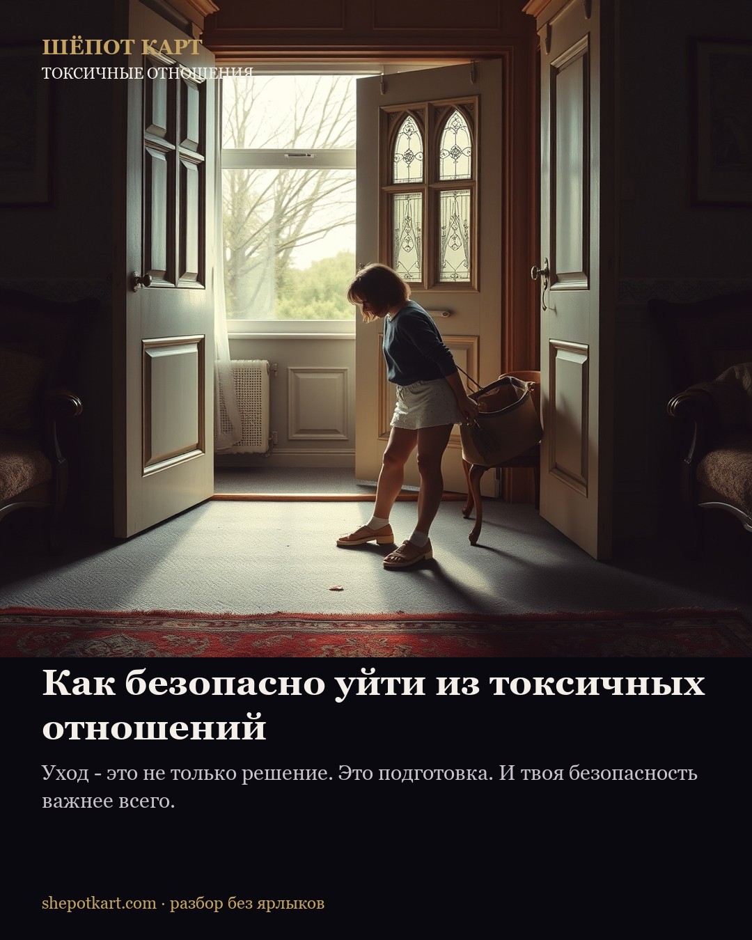 Как безопасно уйти из токсичных отношений