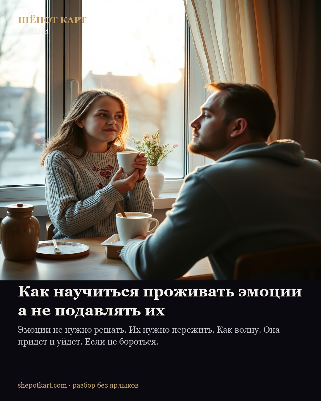 Как научиться проживать эмоции а не подавлять их