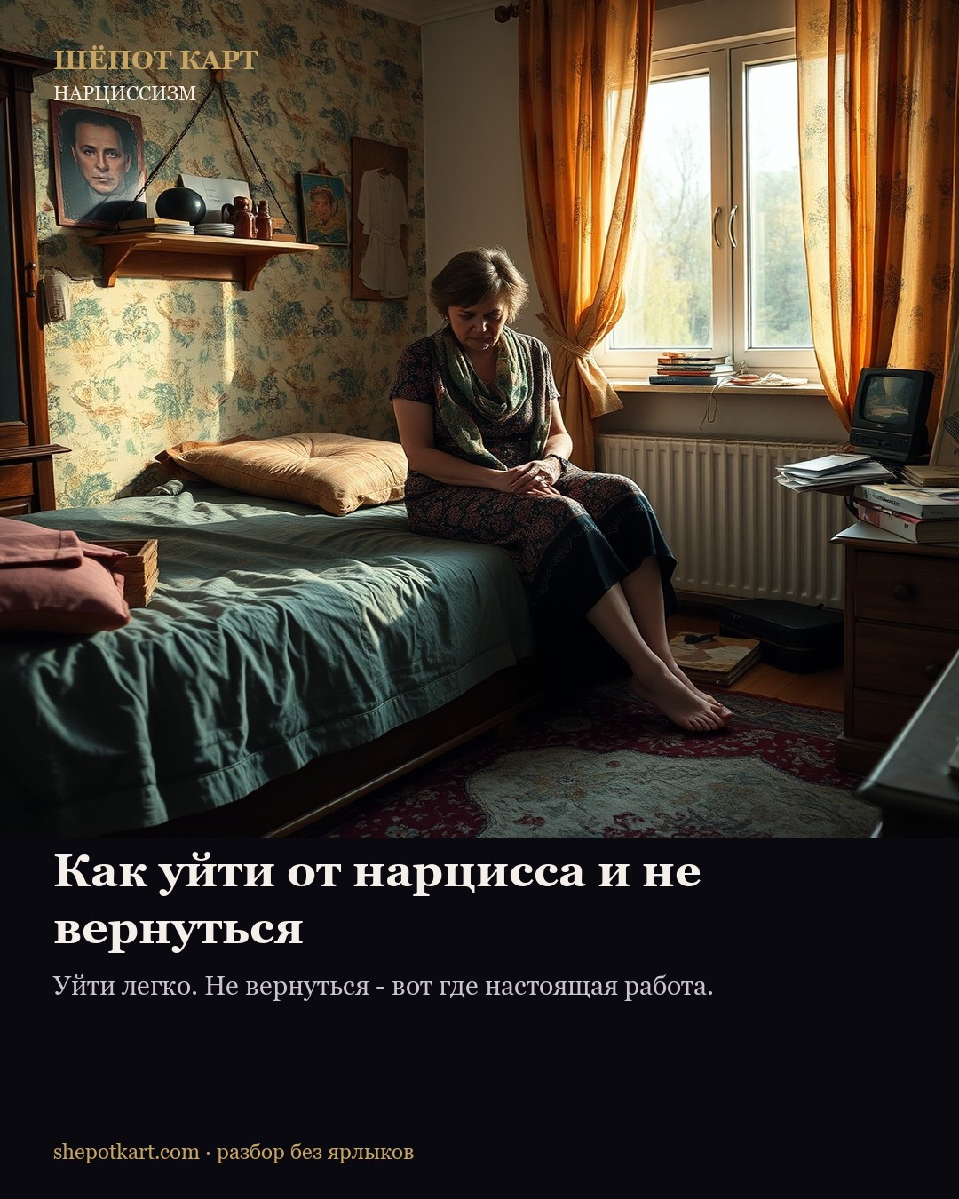 Как уйти от нарцисса и не вернуться