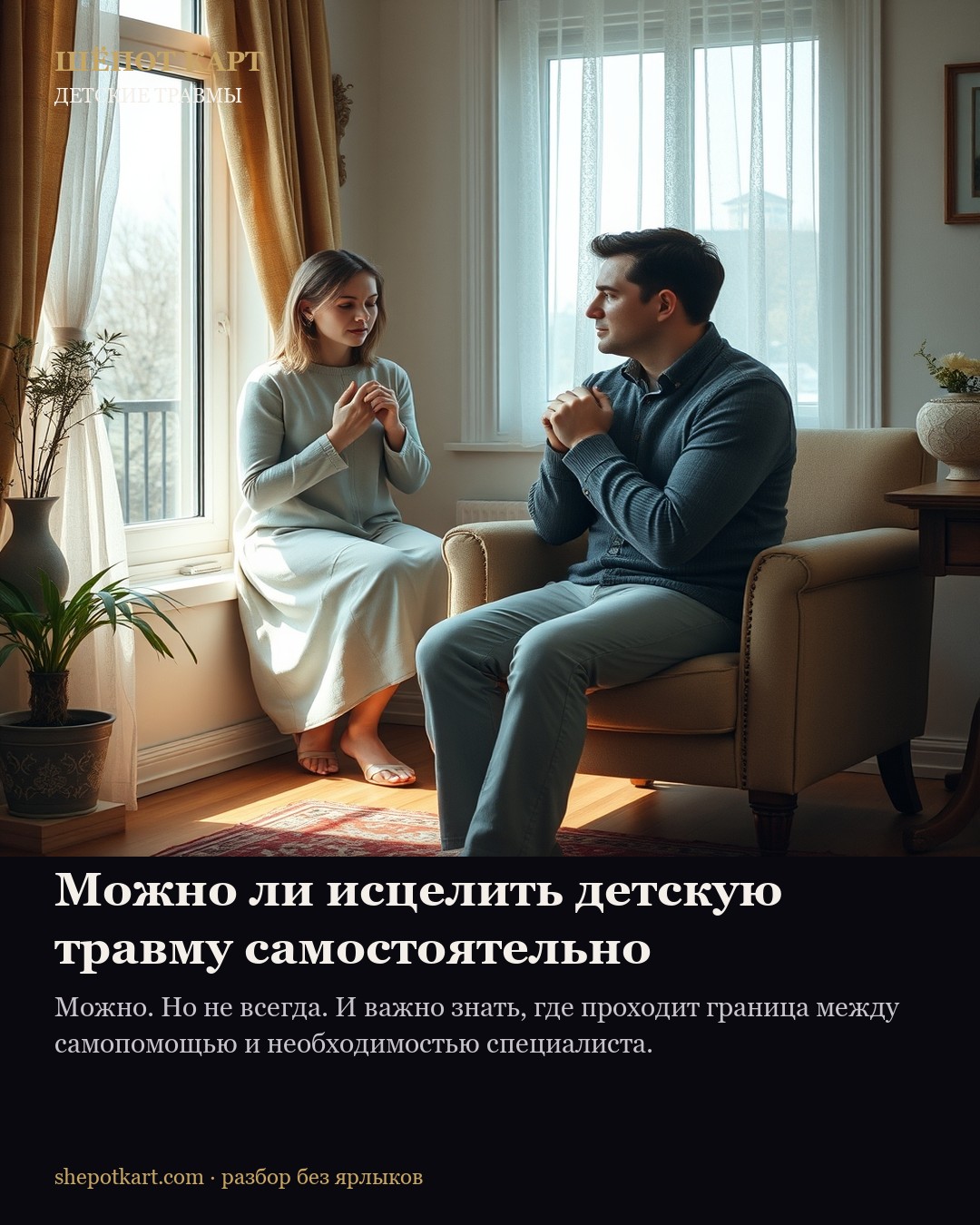 Можно ли исцелить детскую травму самостоятельно