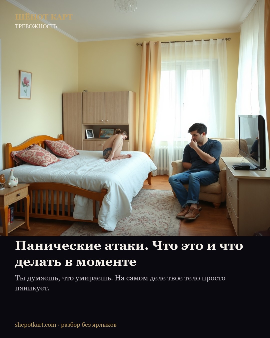 Панические атаки. Что это и что делать в моменте