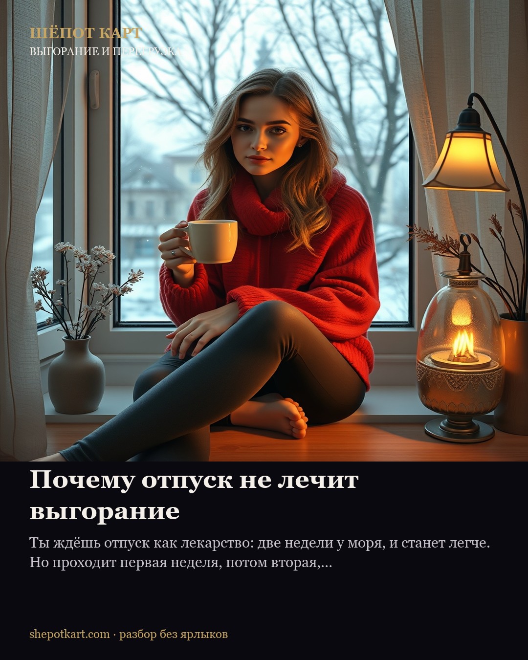Почему отпуск не лечит выгорание