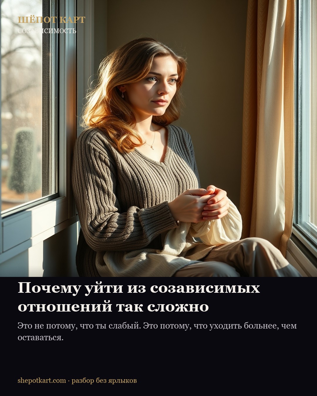 Почему уйти из созависимых отношений так сложно