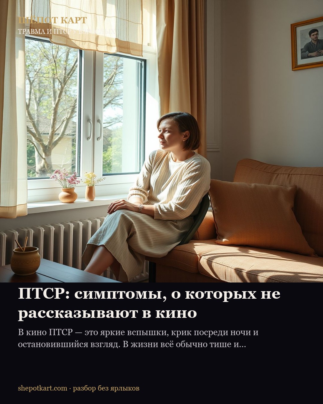 ПТСР: симптомы, о которых не рассказывают в кино