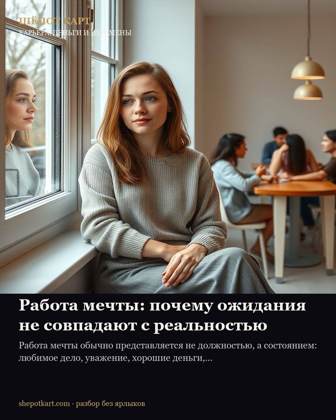 Работа мечты: почему ожидания не совпадают с реальностью
