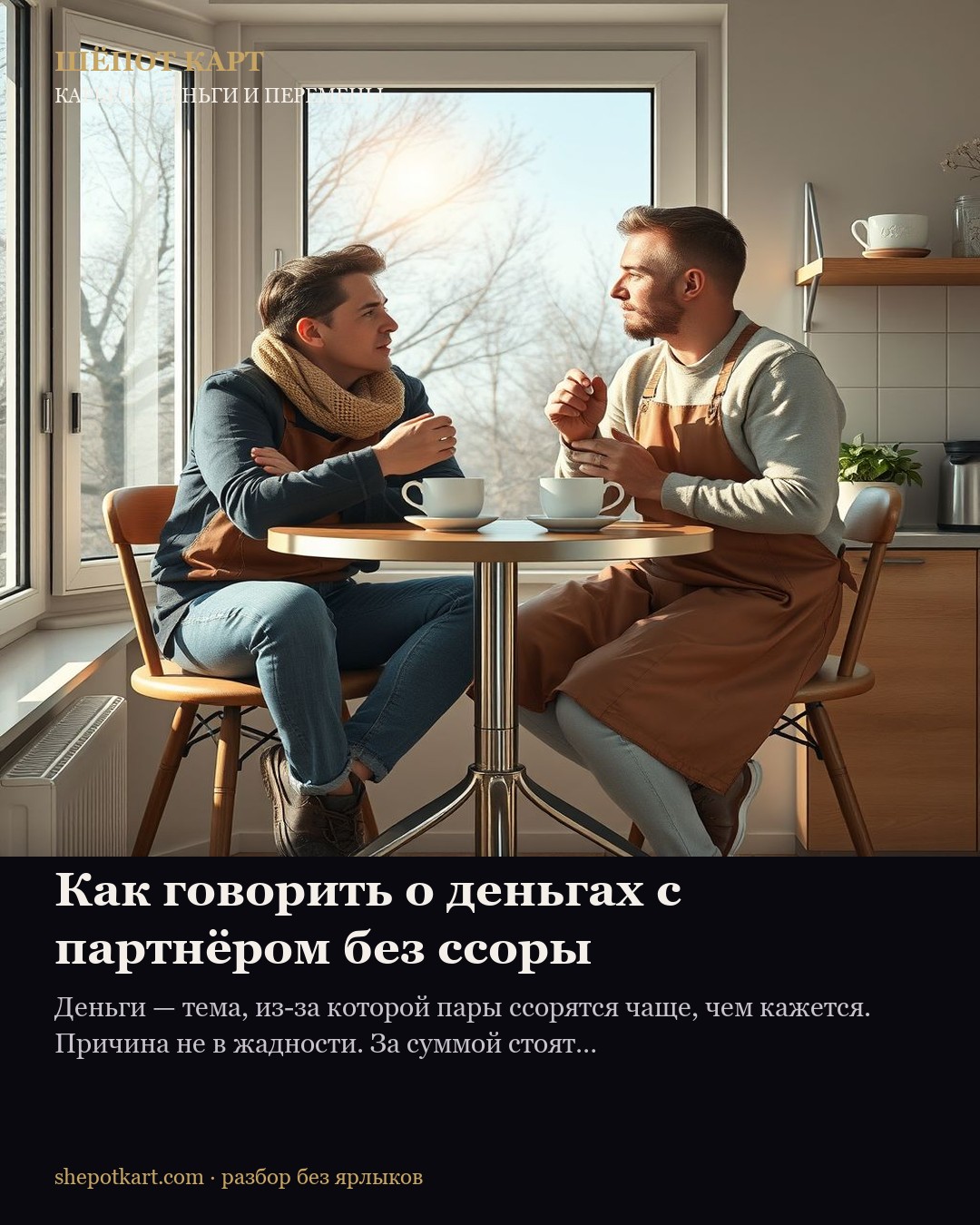Як говорити про гроші з партнером без сварки