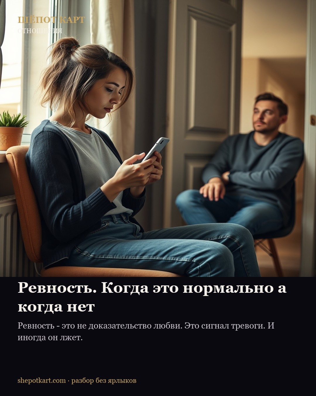 Ревность. Когда это нормально а когда нет
