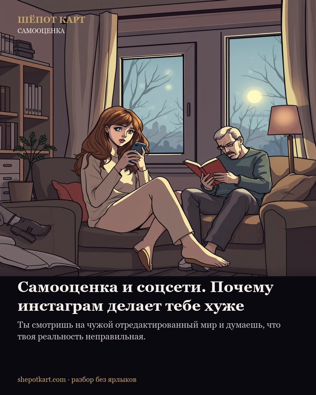 Самооценка и соцсети. Почему инстаграм делает тебе хуже