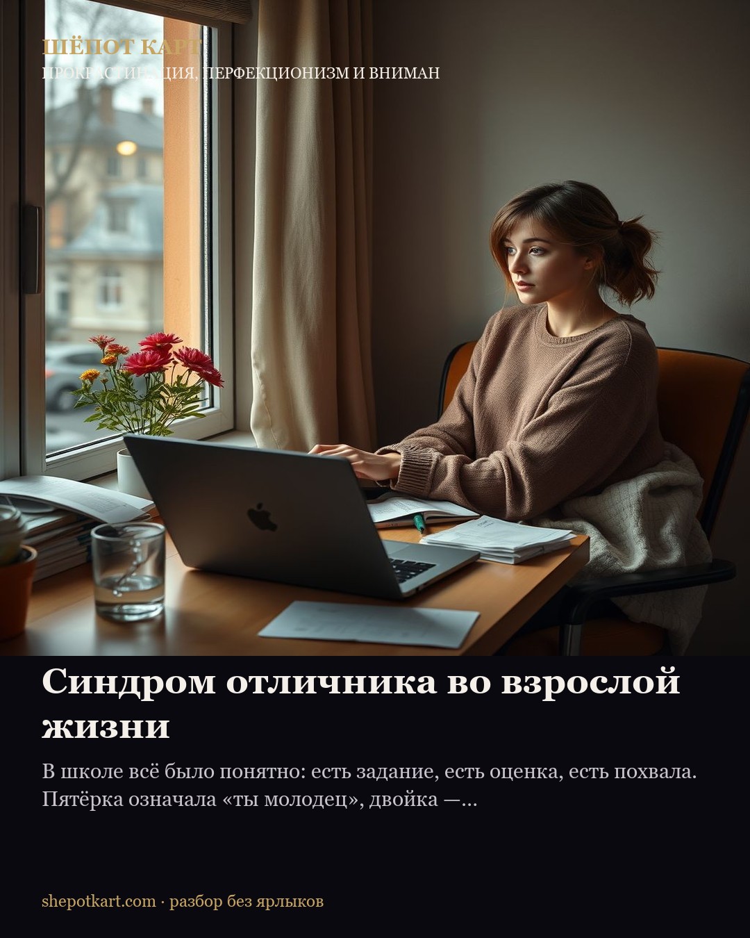 Синдром отличника во взрослой жизни