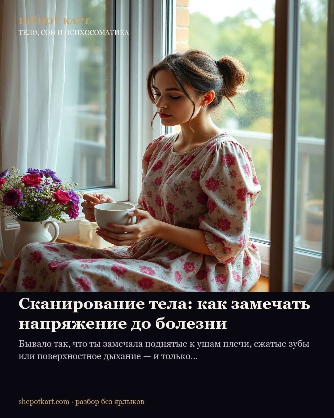 Сканирование тела: как замечать напряжение до болезни