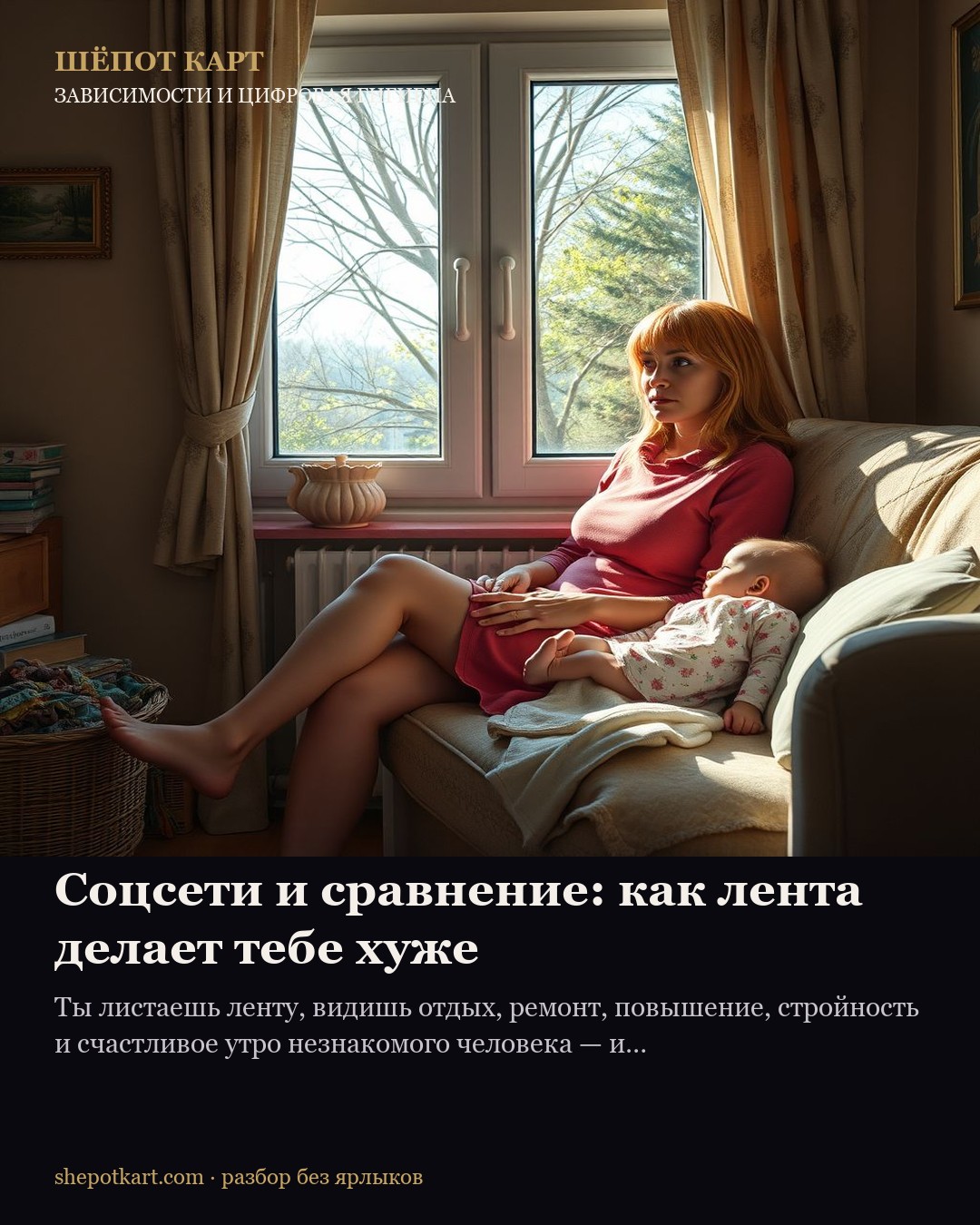 Соцсети и сравнение: как лента делает тебе хуже