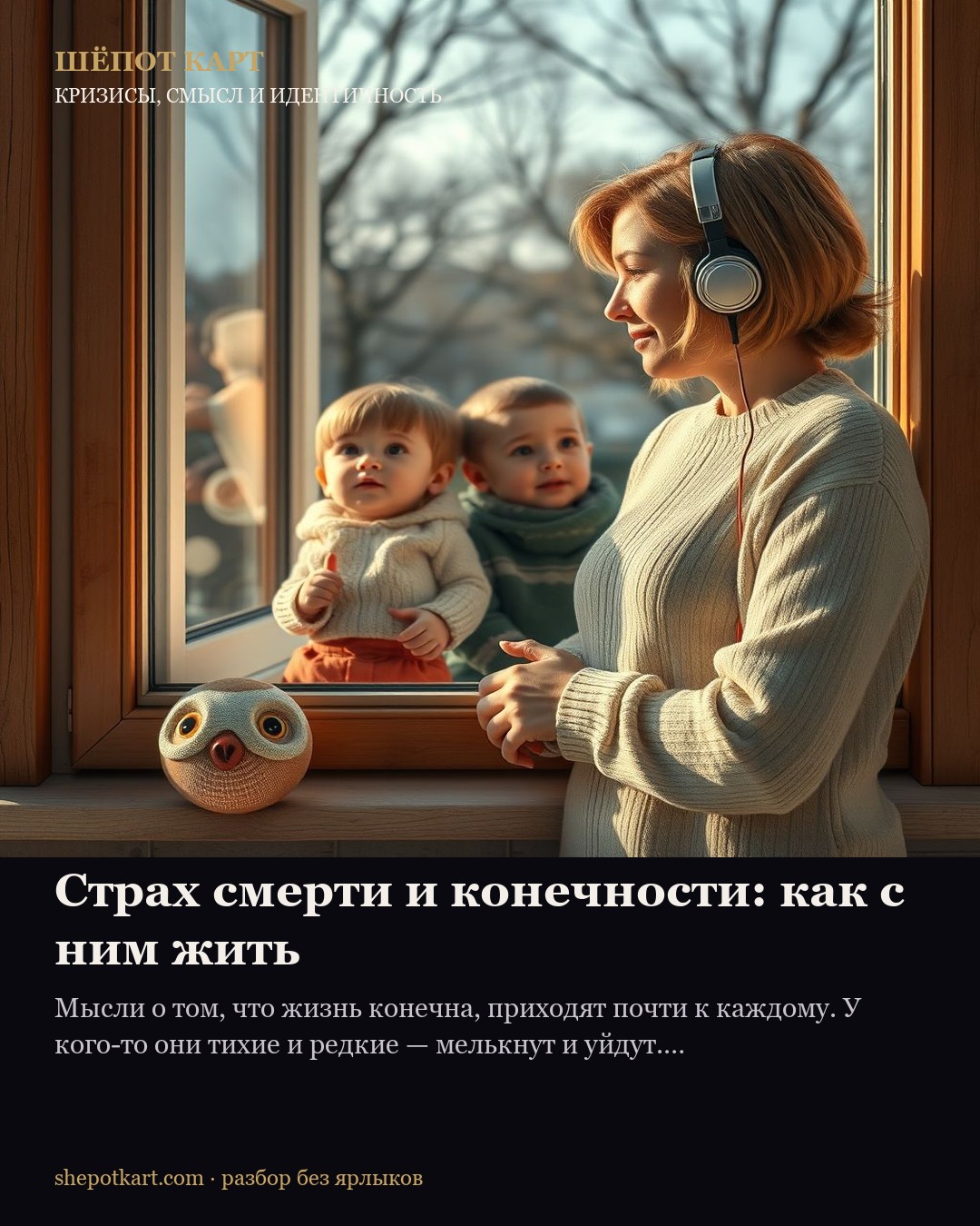 Страх смерти и конечности: как с ним жить