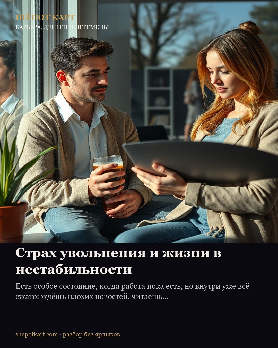 Страх увольнения и жизни в нестабильности