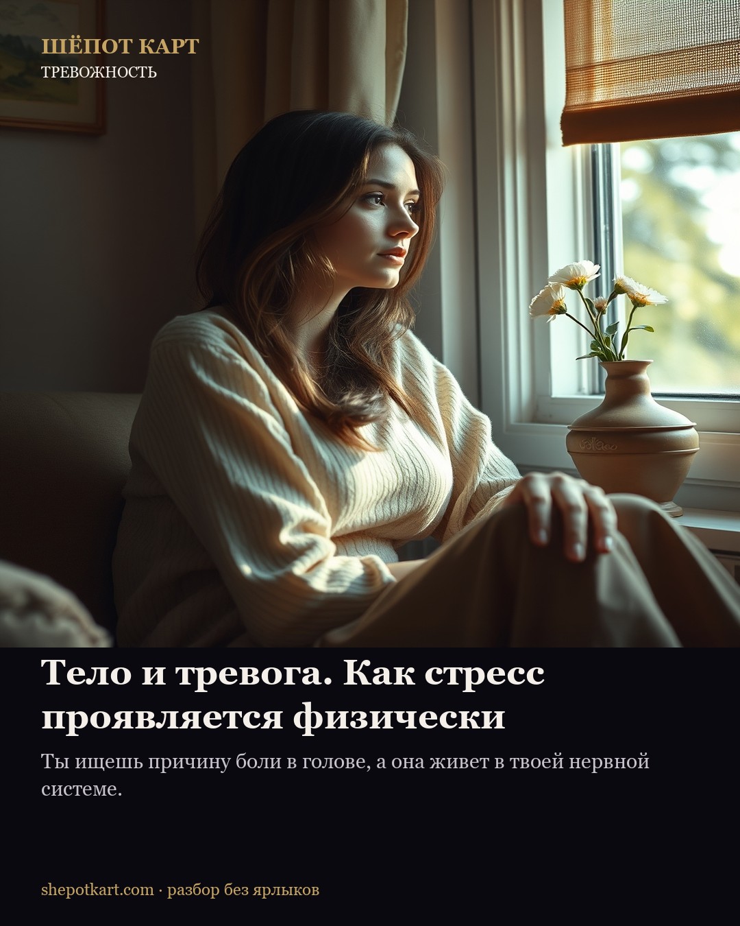 Тело и тревога. Как стресс проявляется физически