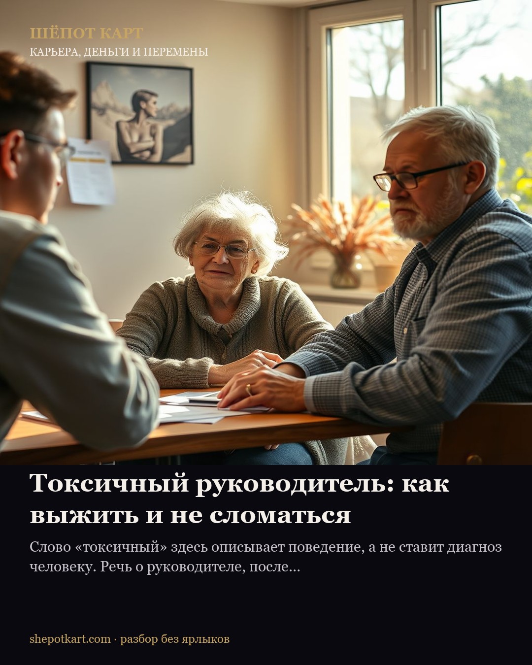 Токсичный руководитель: как выжить и не сломаться