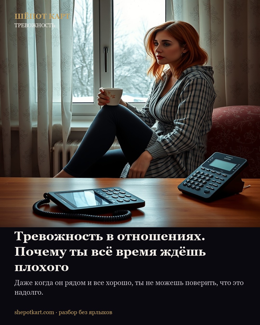 Тревожность в отношениях. Почему ты всё время ждёшь плохого