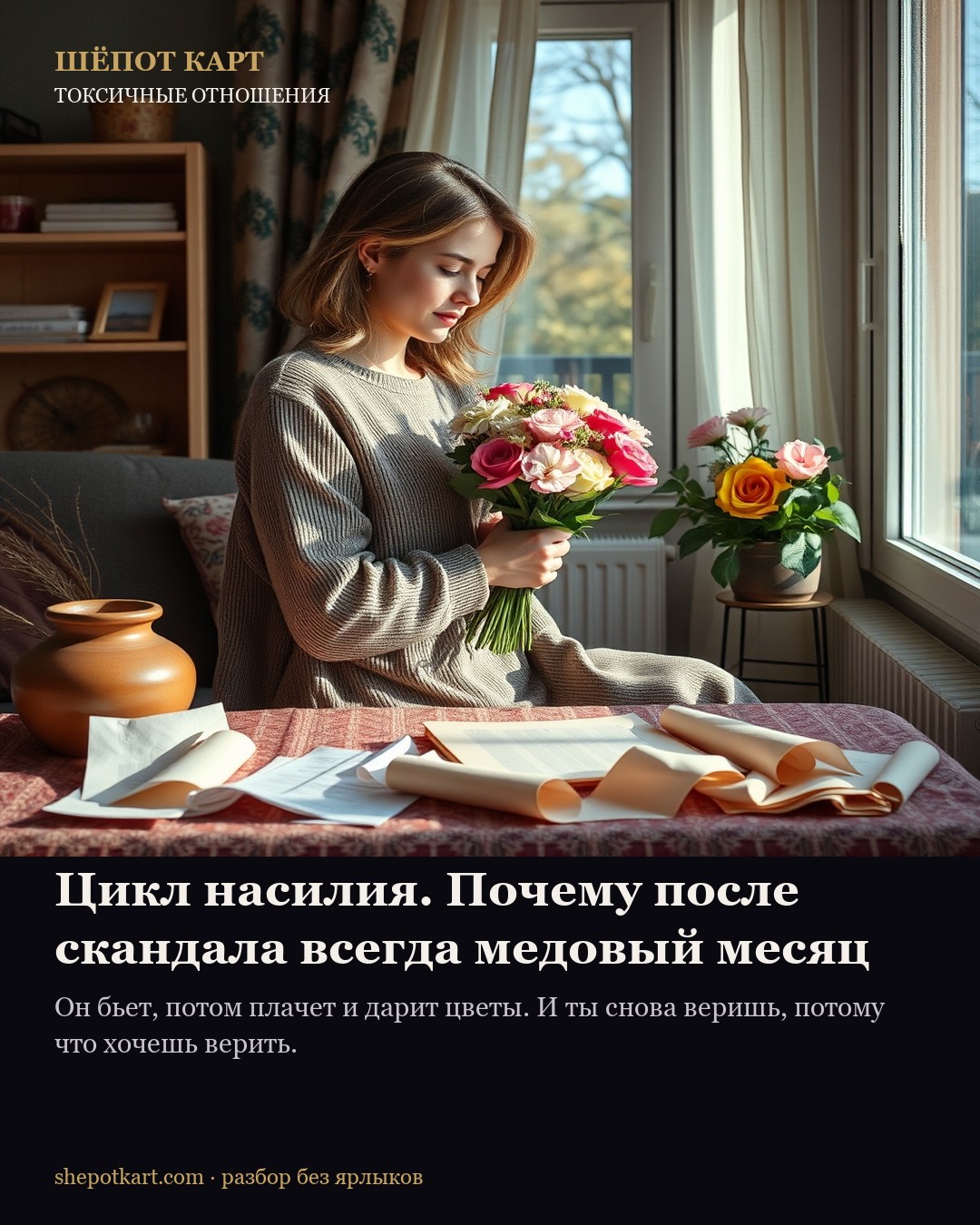 Цикл насилия. Почему после скандала всегда медовый месяц