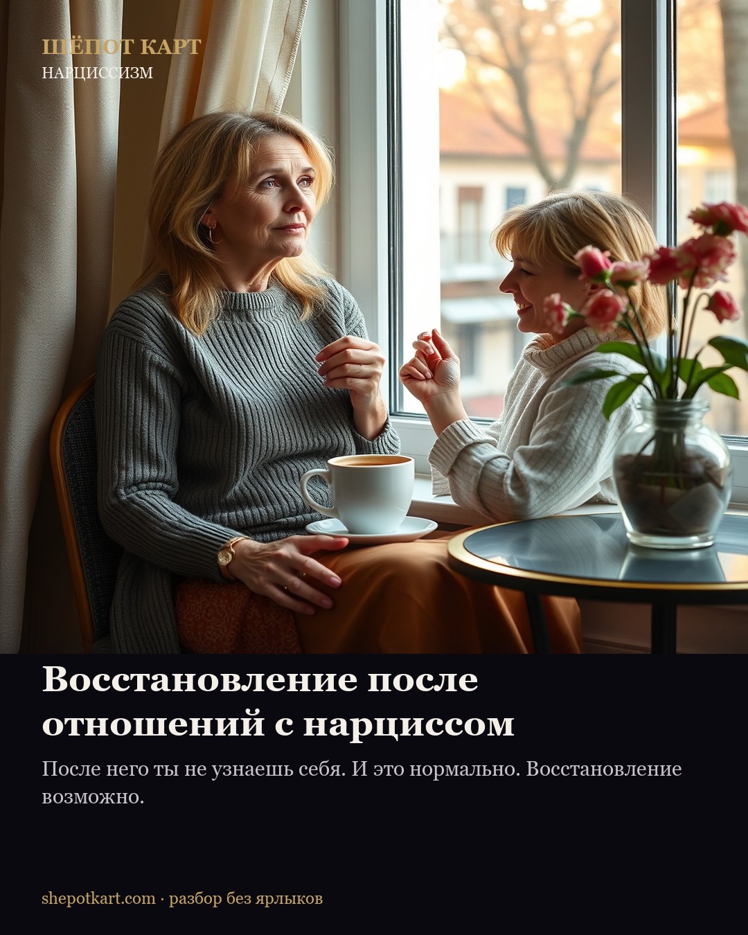 Восстановление после отношений с нарциссом