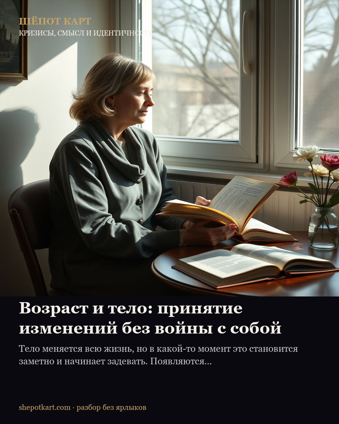 Возраст и тело: принятие изменений без войны с собой