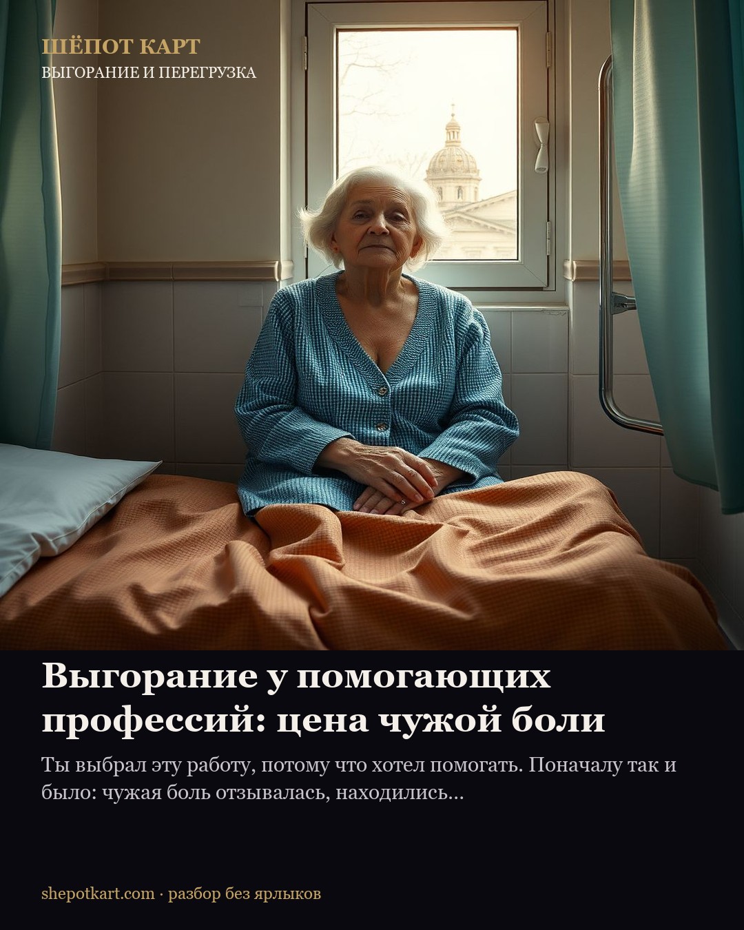 Выгорание у помогающих профессий: цена чужой боли