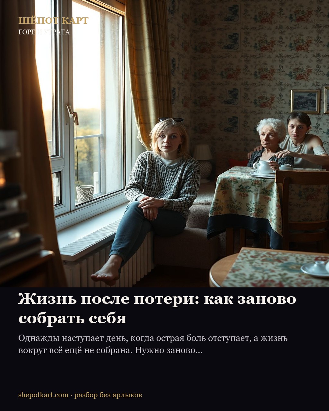 Жизнь после потери: как заново собрать себя